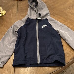 Nike Dark Blue and Light Gray Jacket